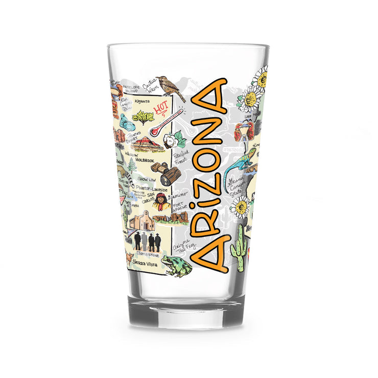 Arizona 16 oz. Glass