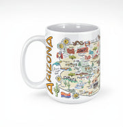 Arizona Map Mug