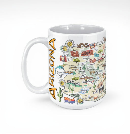 Arizona Map Mug
