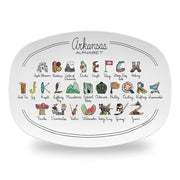 Arkansas Alphabet Platter