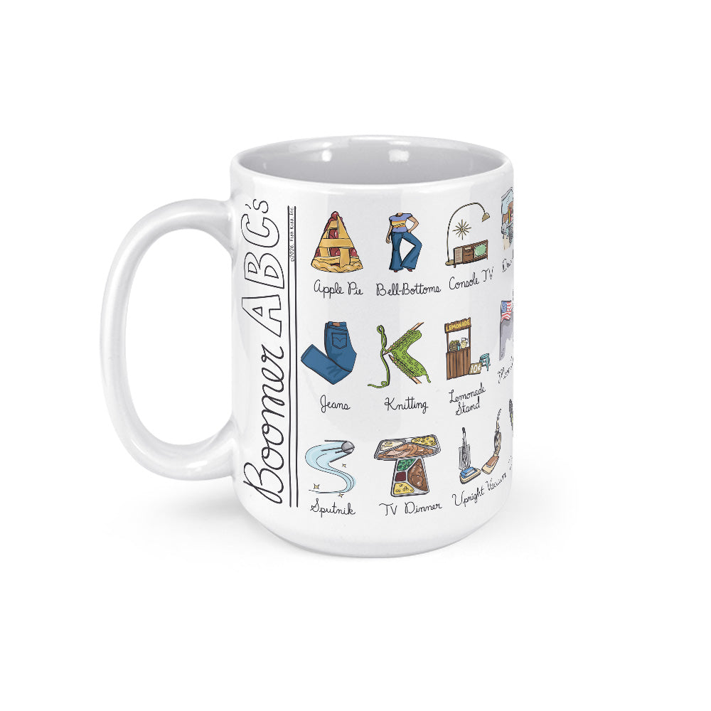 Boomer Alphabet Mug