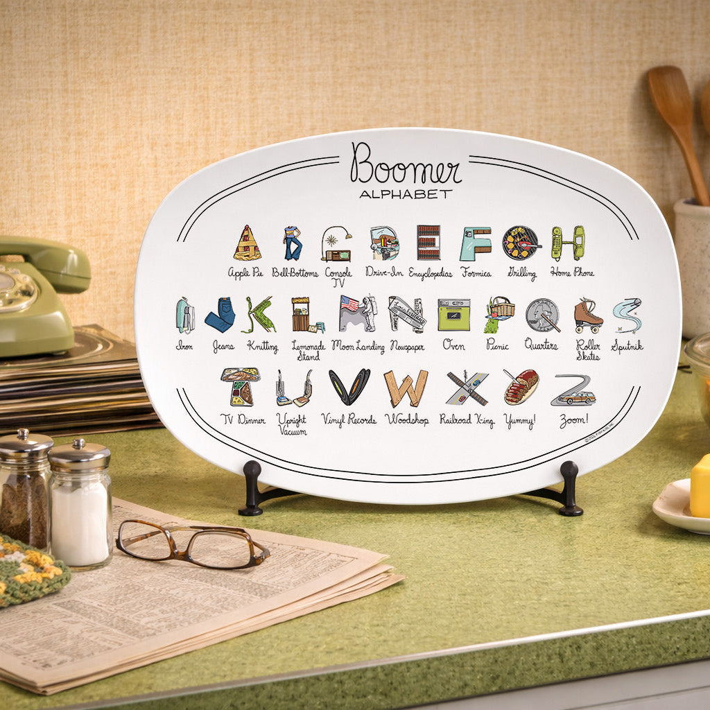 Your Generation Alphabet Platter