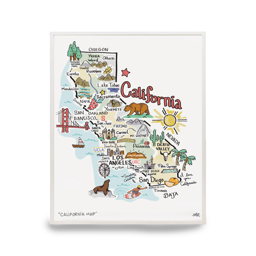 State Map Print