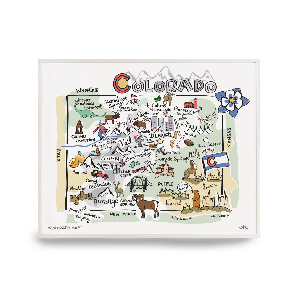 State Map Print