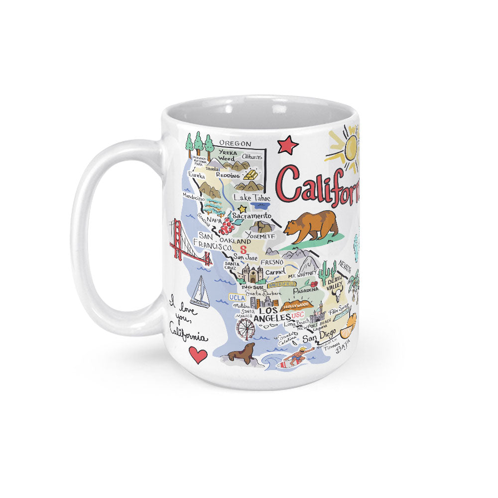 Custom State Map Mug