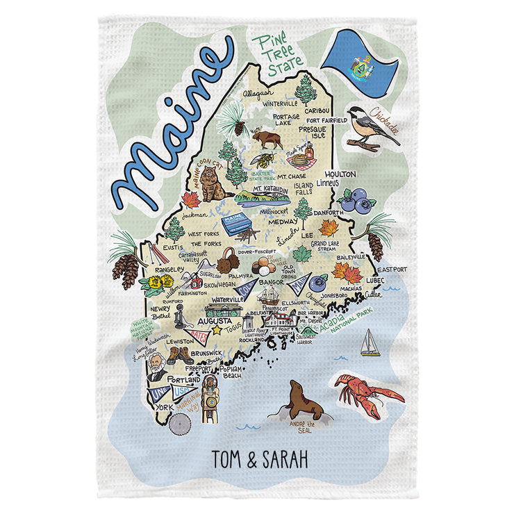 Maine Kitchen Towel