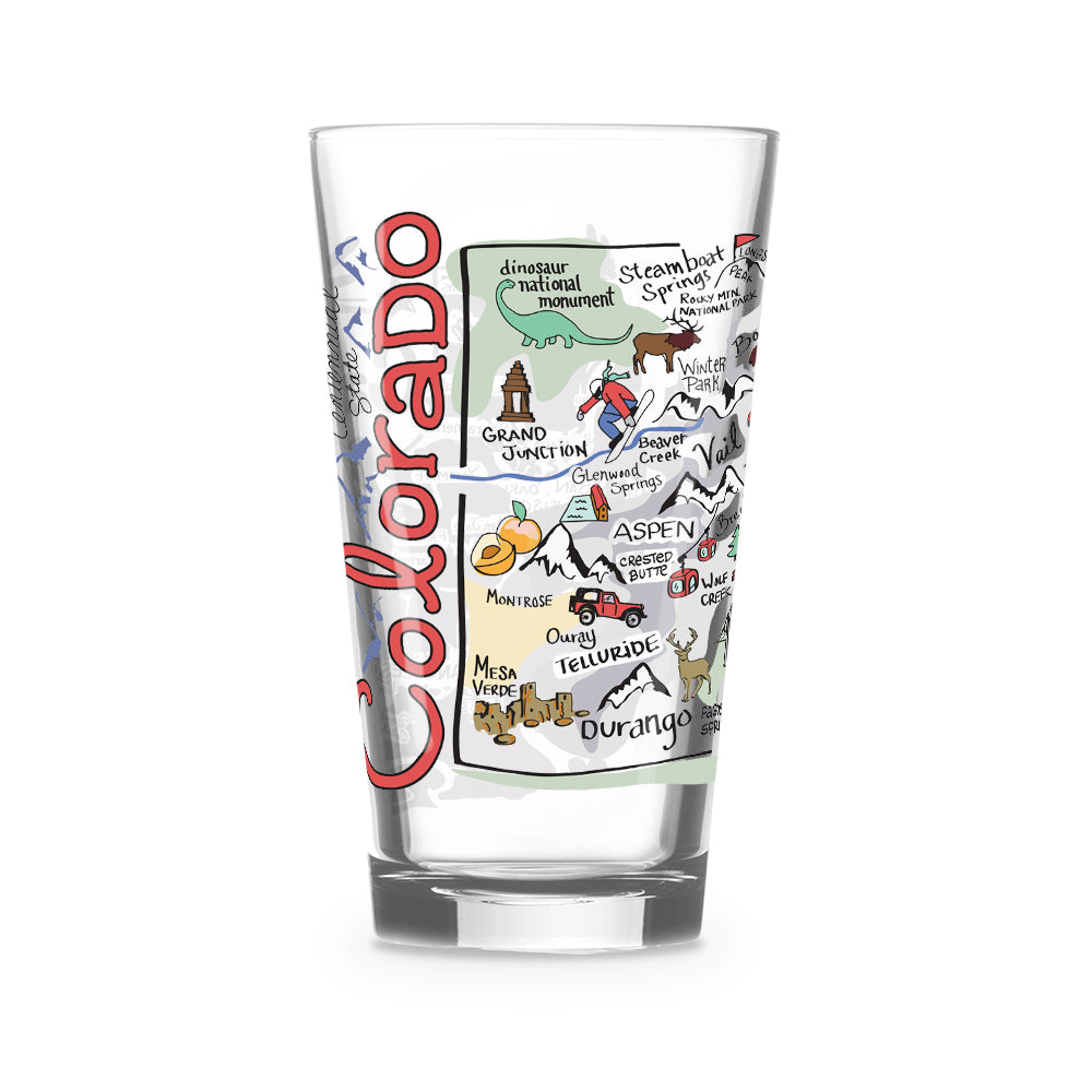 State Map Glass