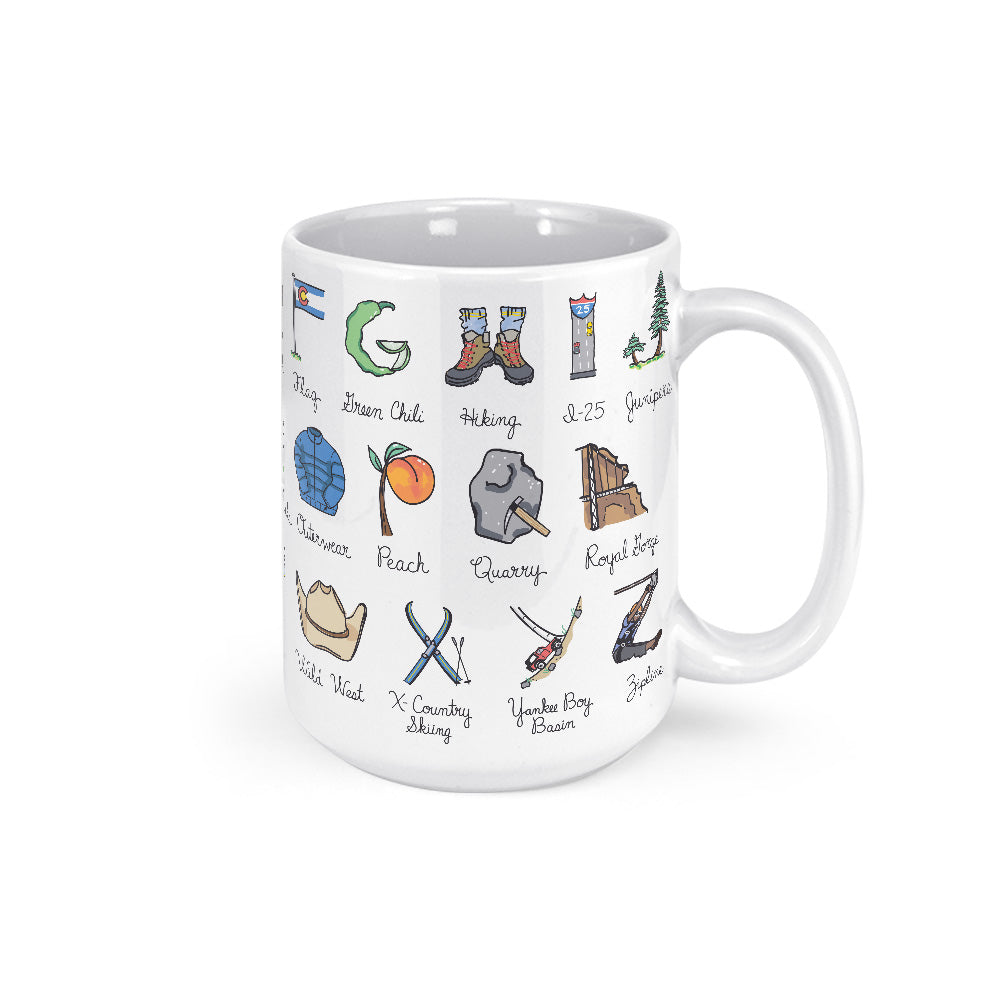 Colorado Alphabet Mug
