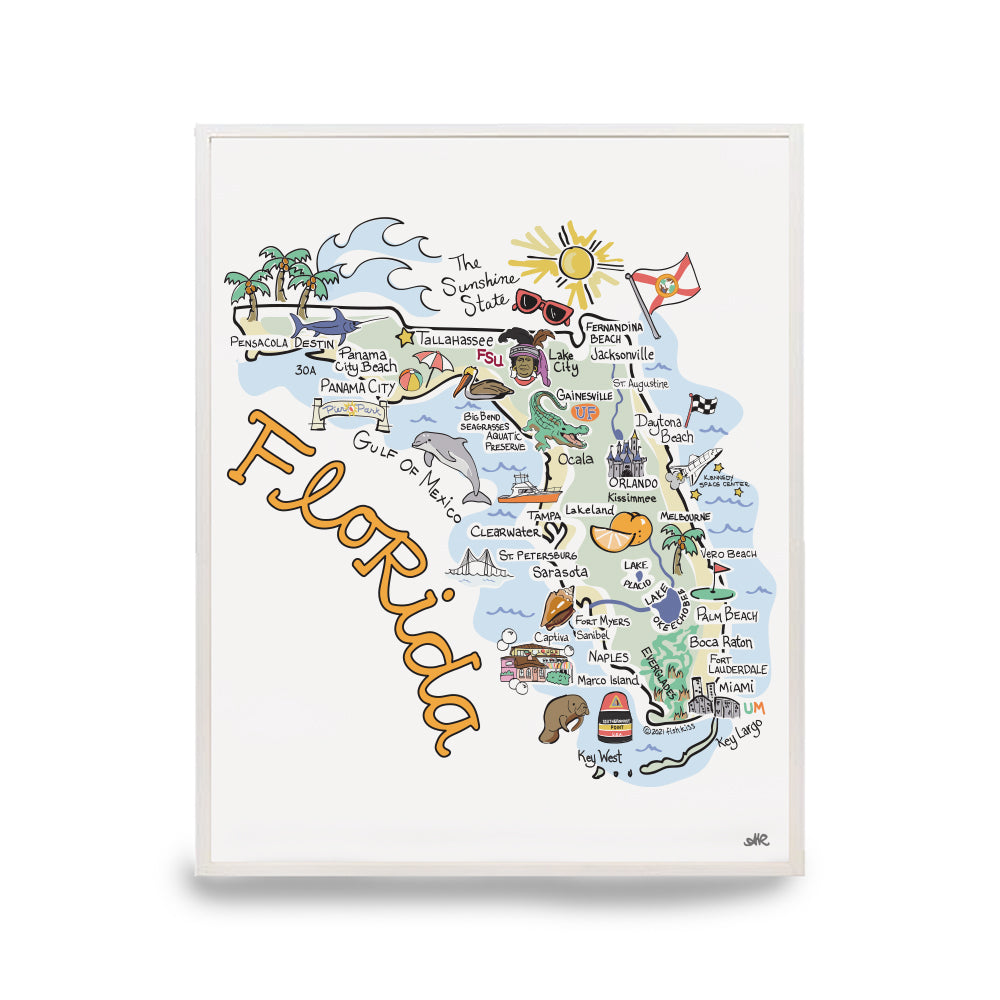 State Map Print
