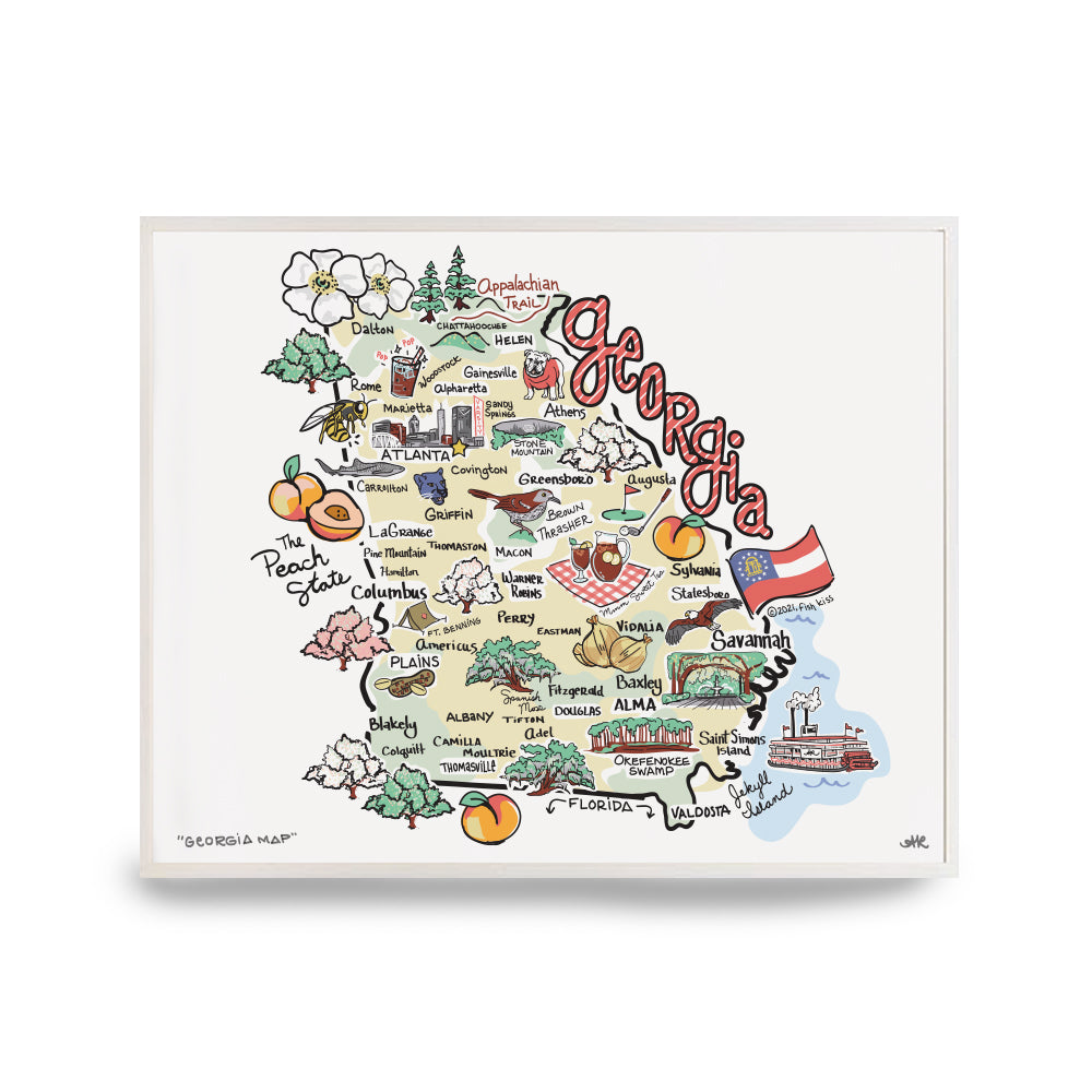 State Map Print