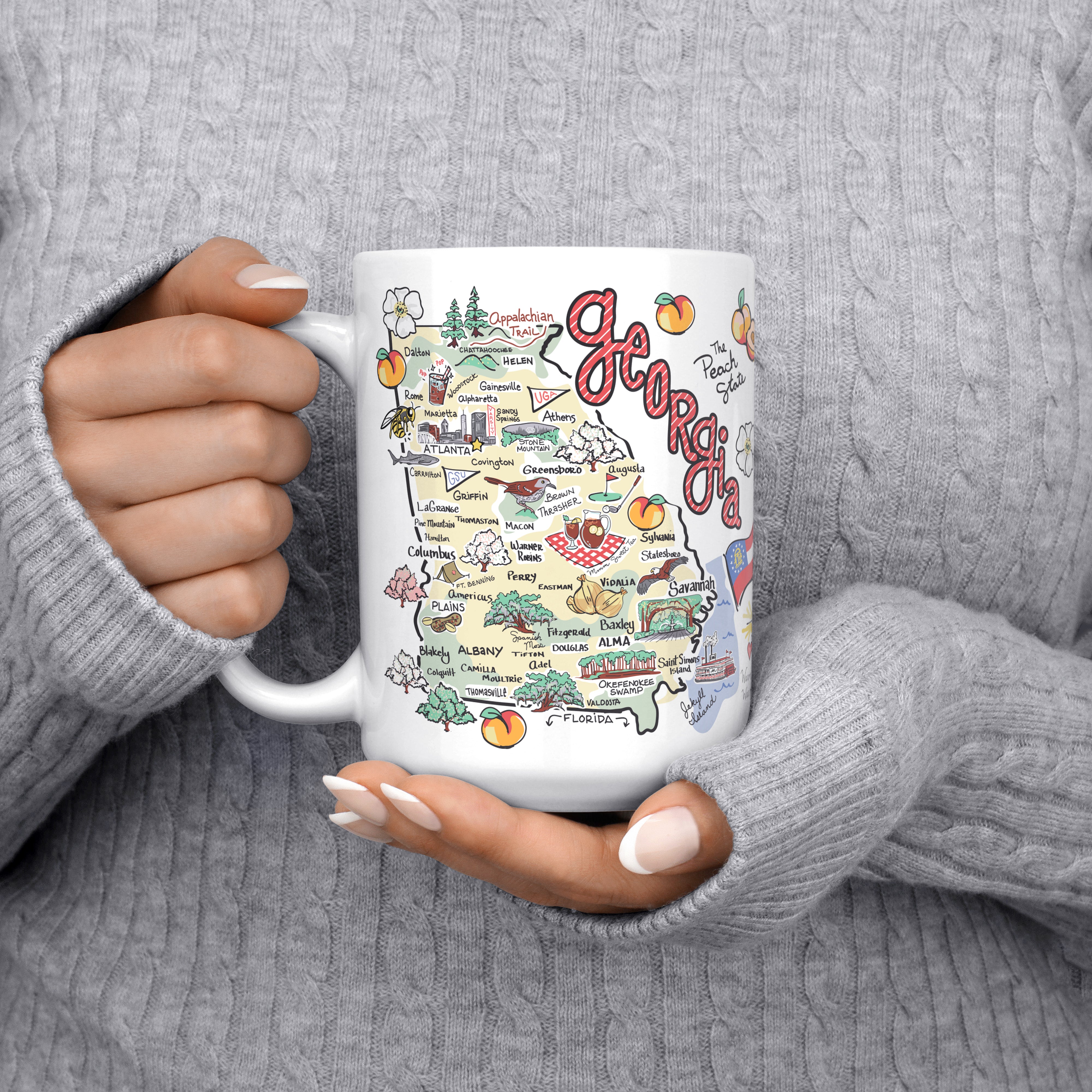 Georgia Map Mug