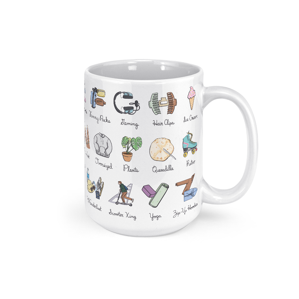 Your Generation Alphabet Mug