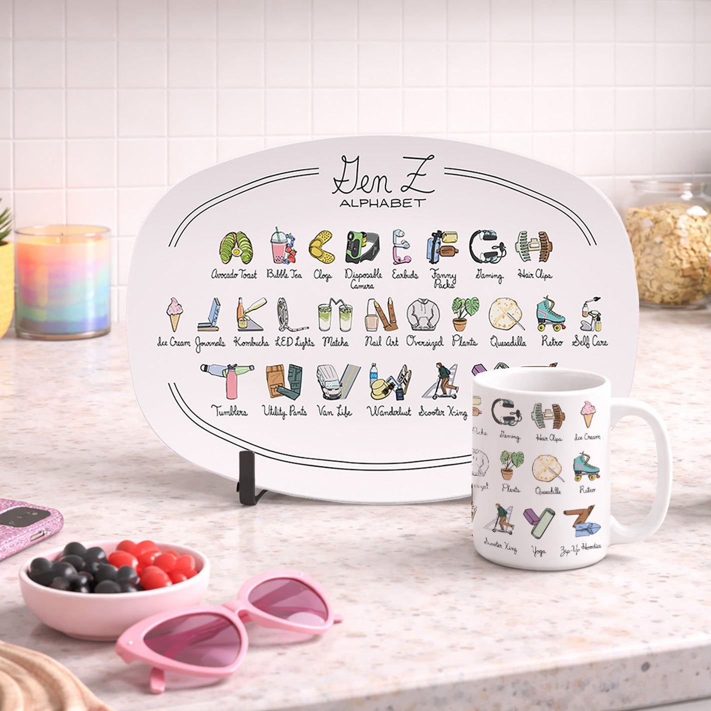 Your Generation Alphabet Platter