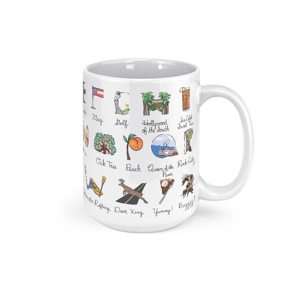 Georgia Alphabet Mug