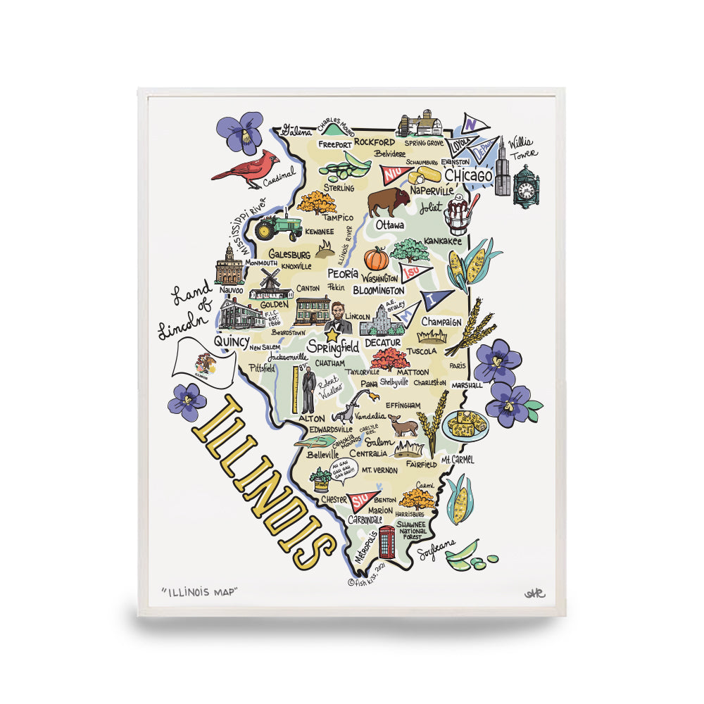 State Map Print