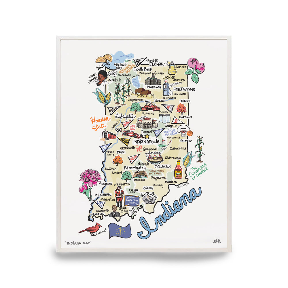 State Map Print