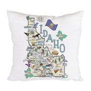 Idaho Map Pillow