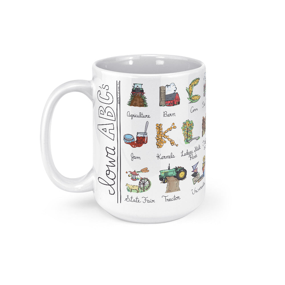 Iowa Alphabet Mug