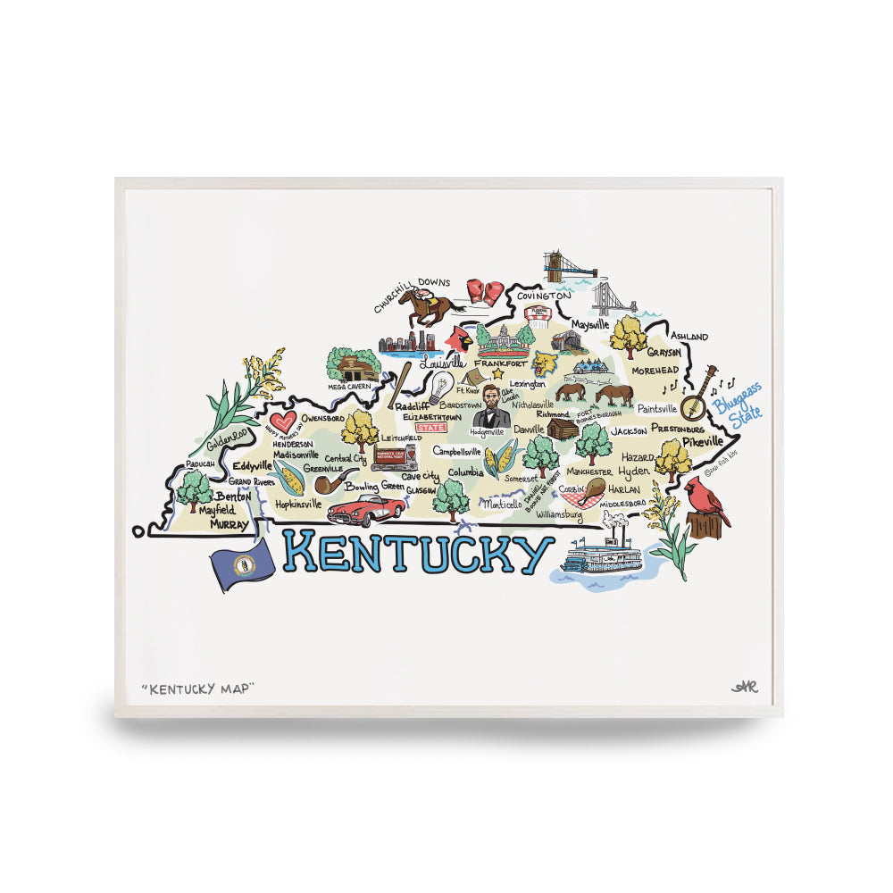 State Map Print