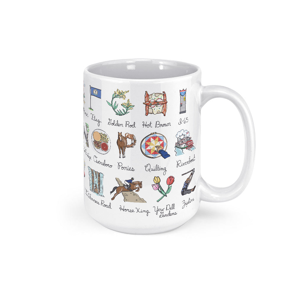 Kentucky Alphabet Mug