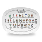 Kentucky Alphabet Platter