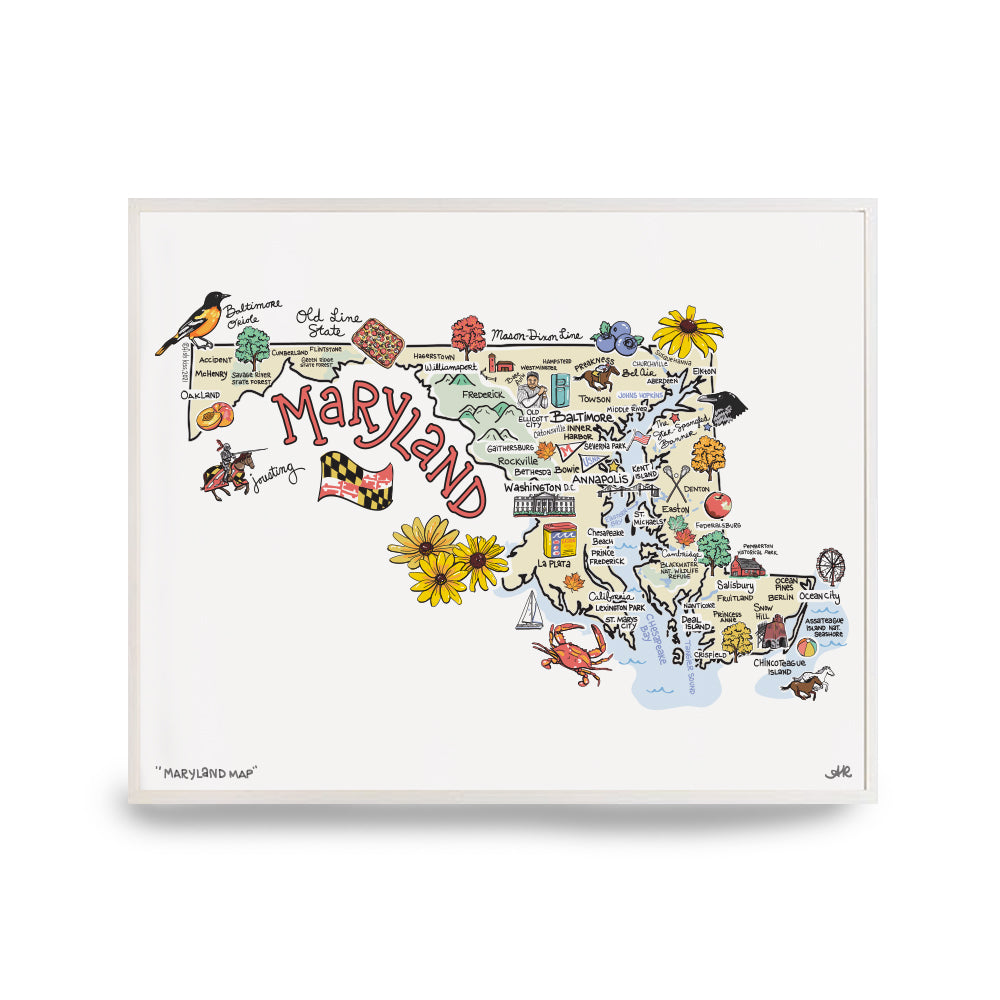 State Map Print