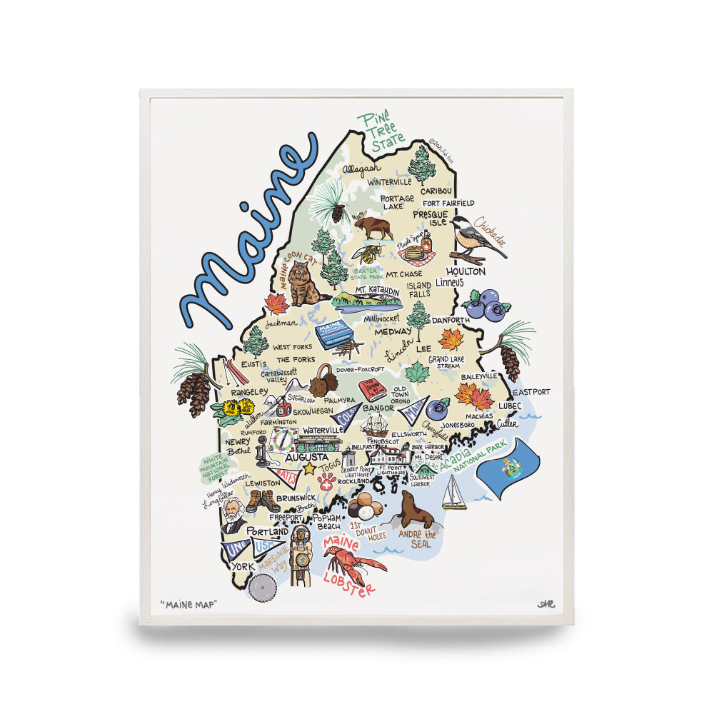 State Map Print