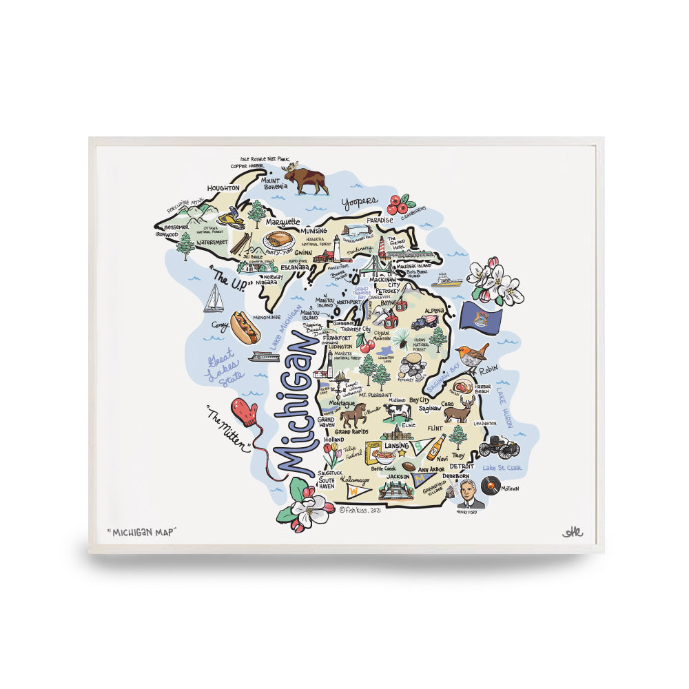 State Map Print