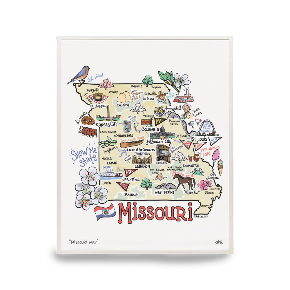 State Map Print
