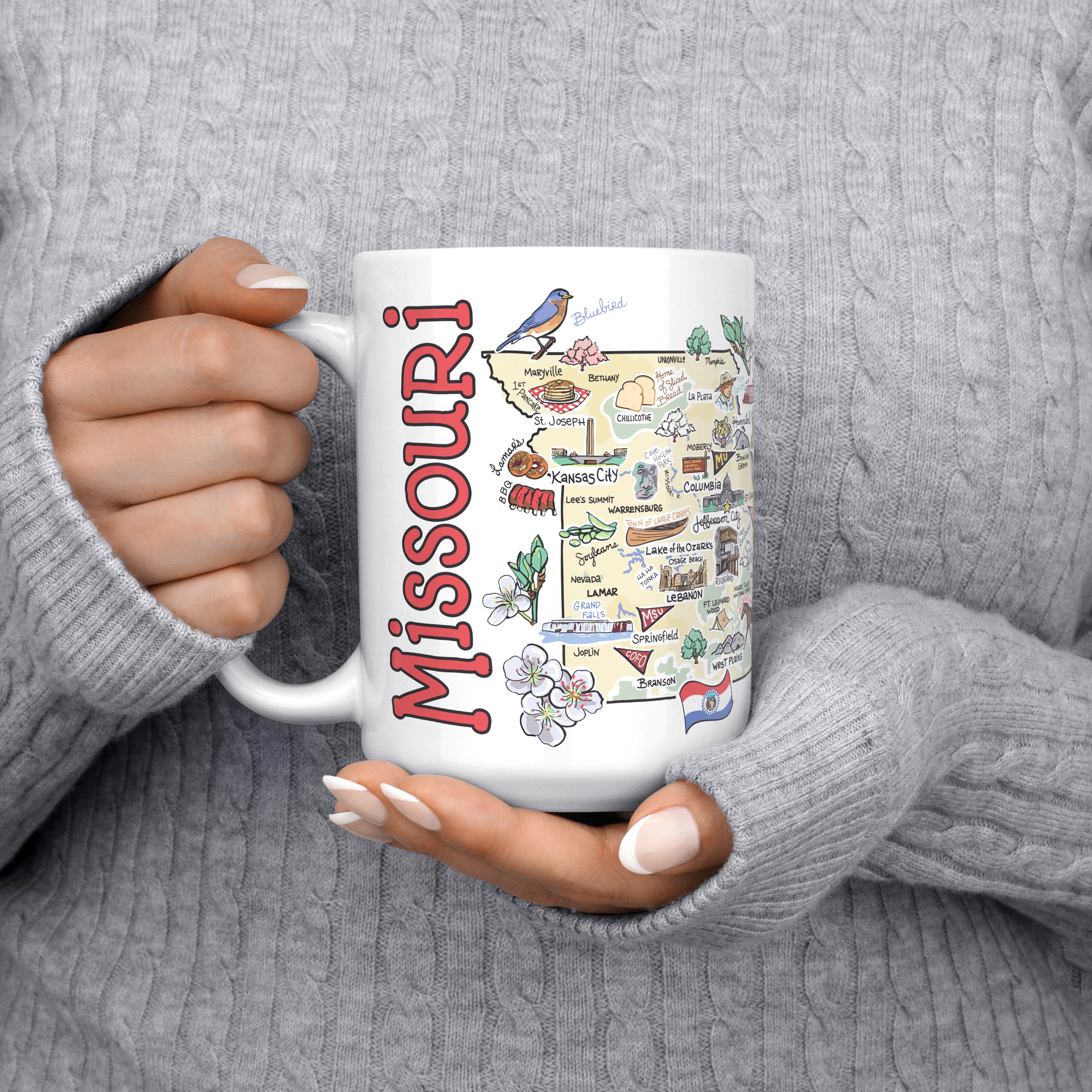 Missouri Map Mug