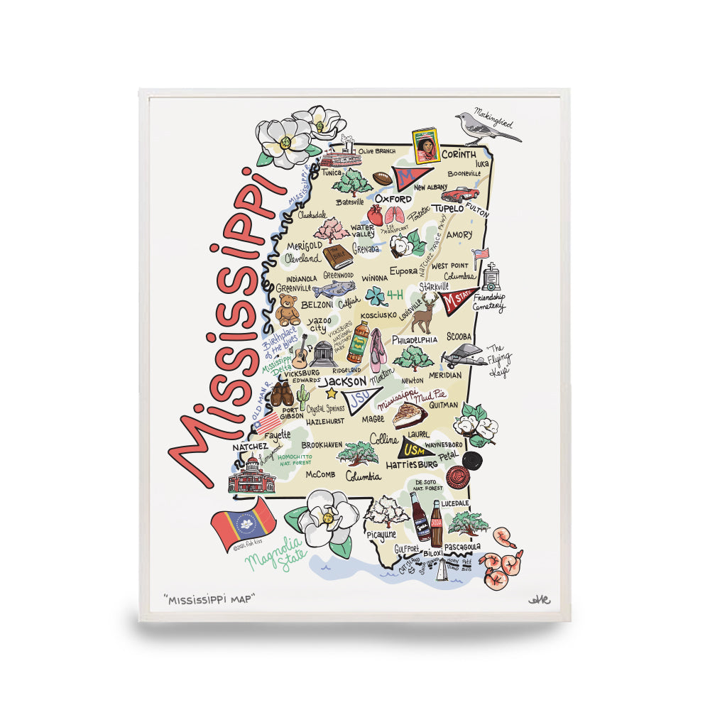 State Map Print