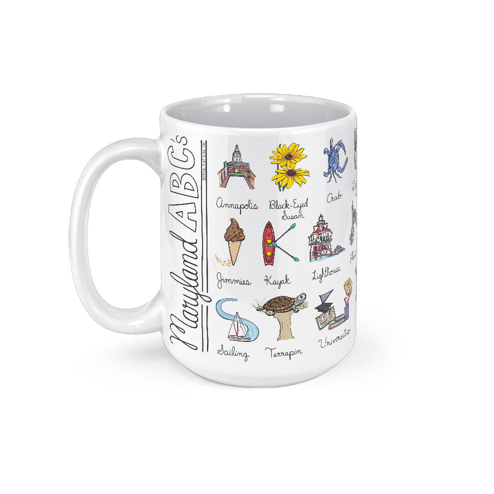 Maryland Alphabet Mug