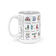 Michigan Alphabet Mug