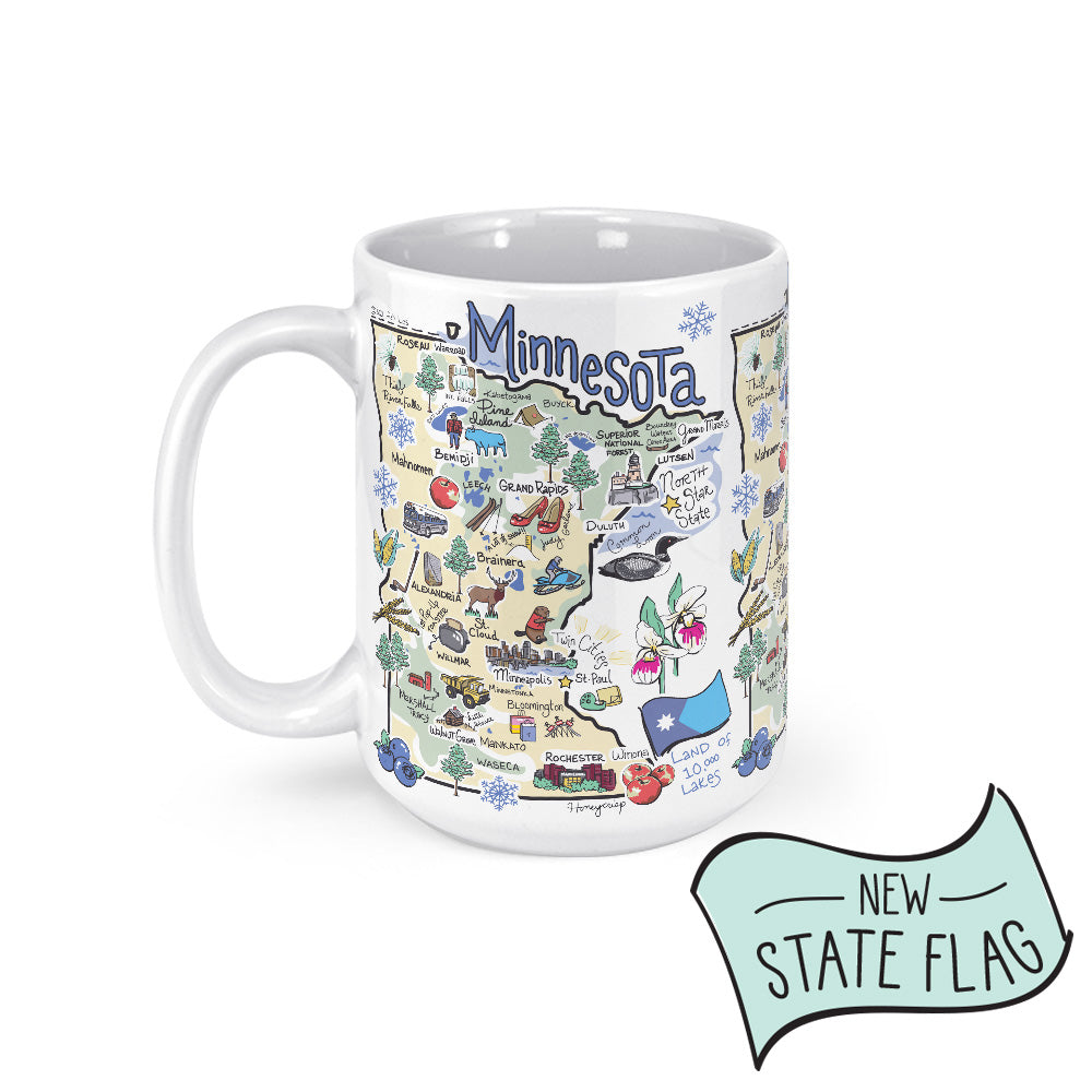 Minnesota Map Mug
