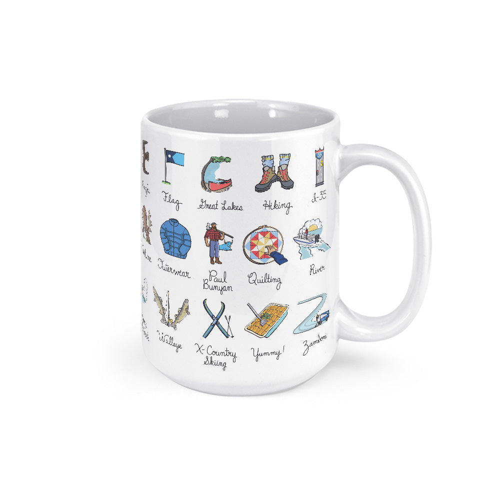 Minnesota Alphabet Mug