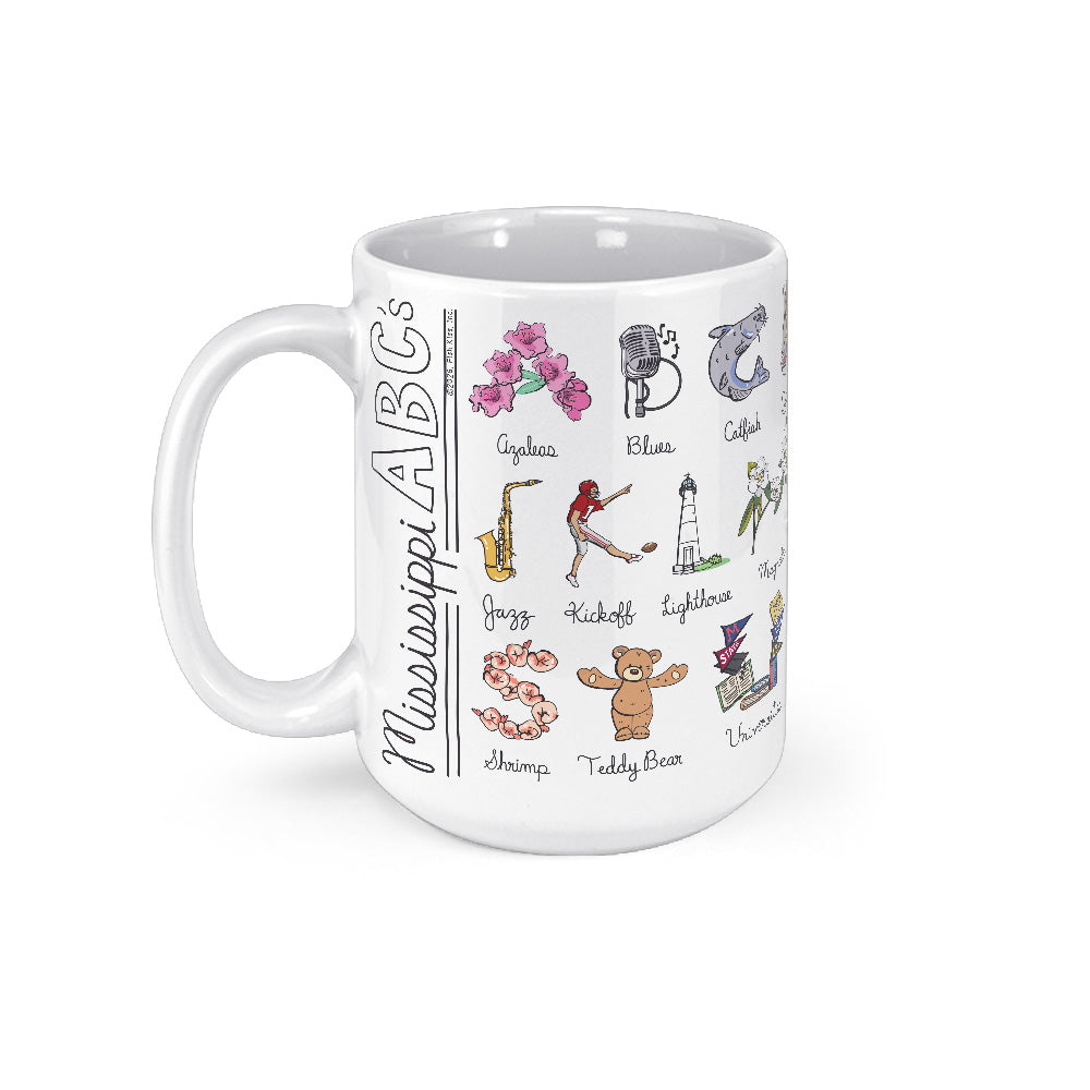 Mississippi Alphabet Mug