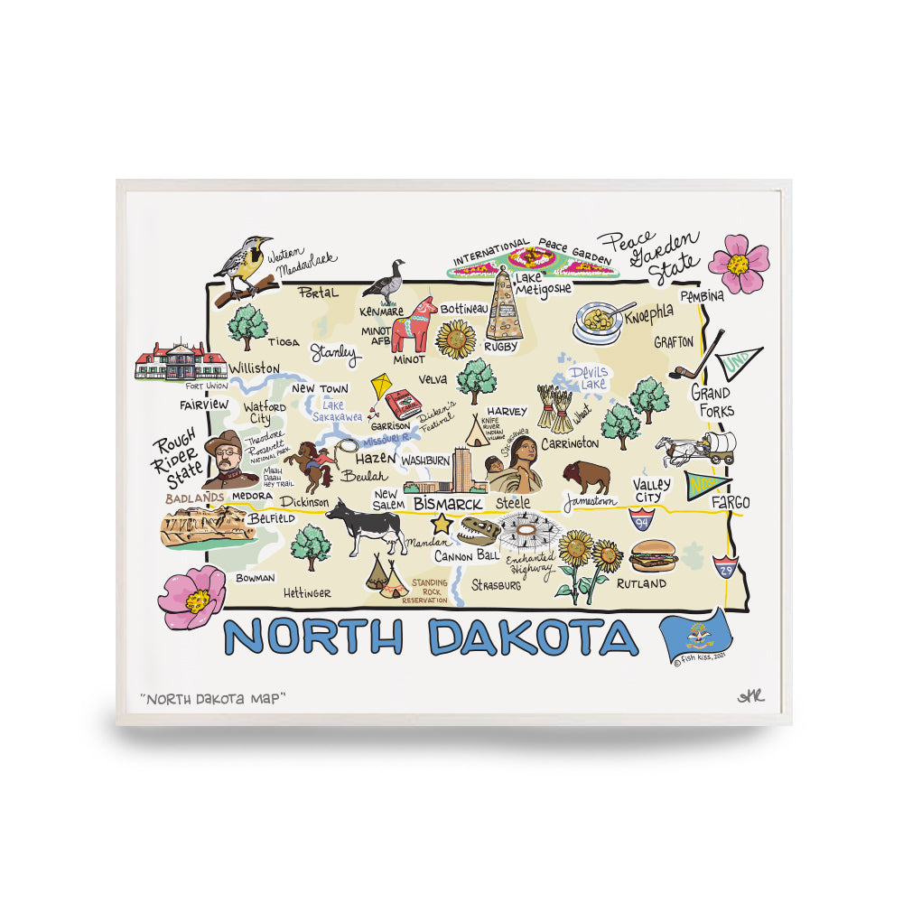 State Map Print