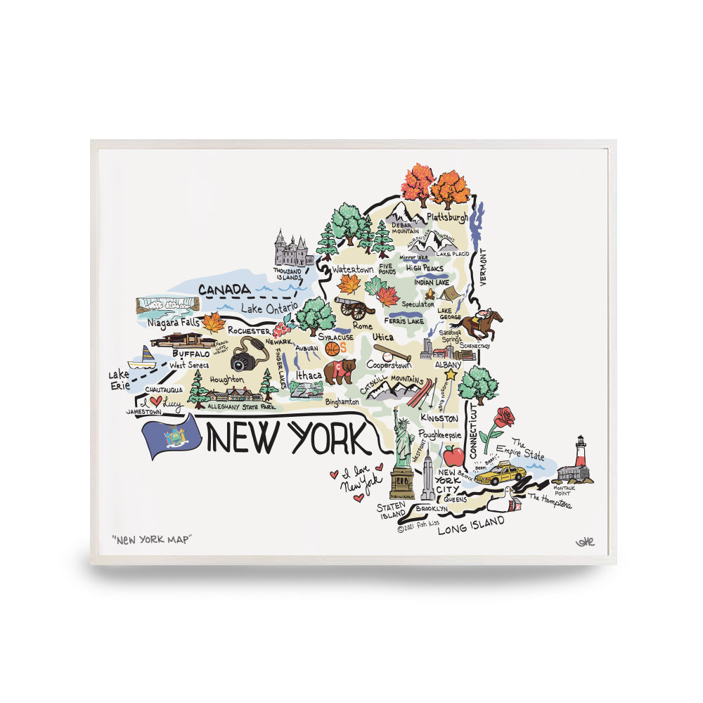 State Map Print