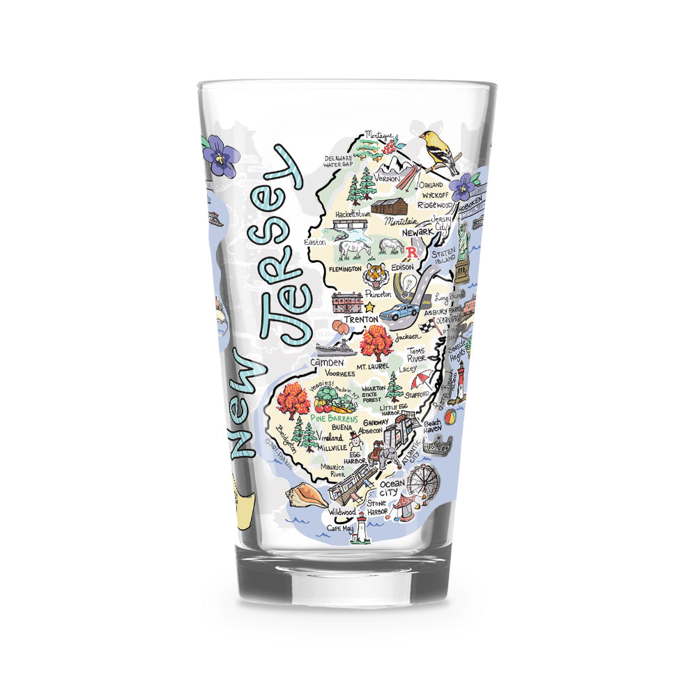 State Map Glass