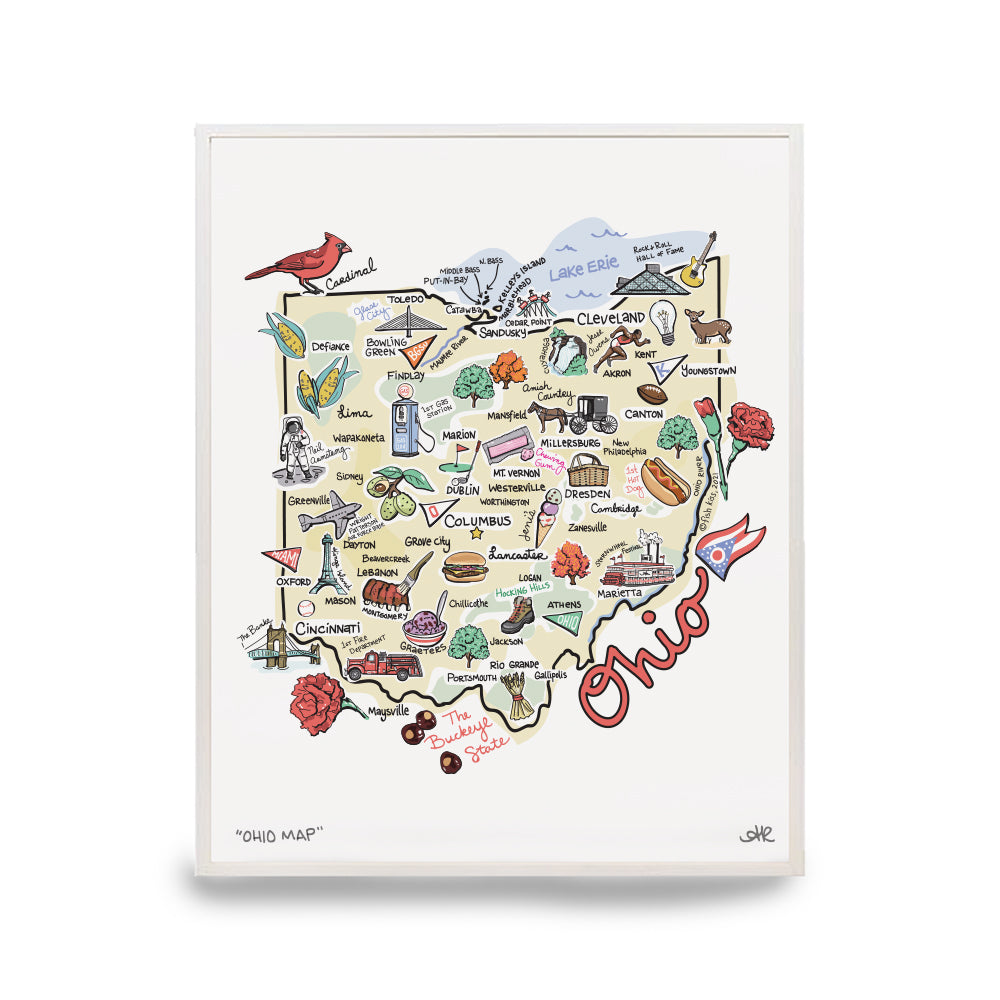 State Map Print