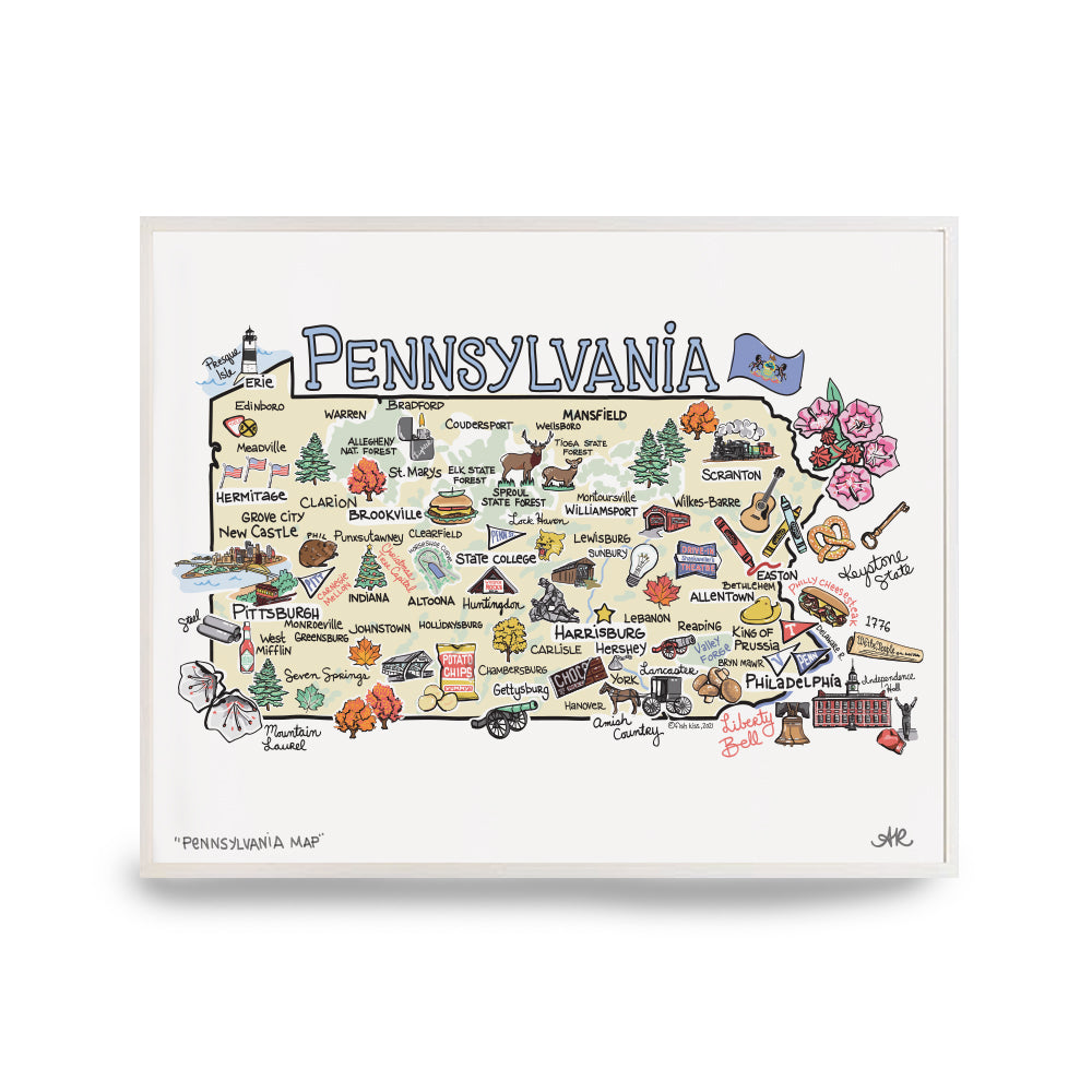 State Map Print