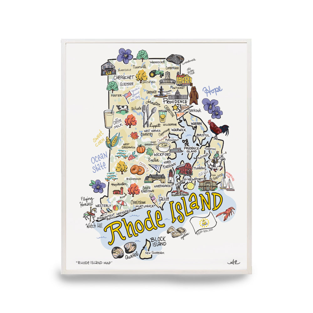 State Map Print