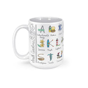 South Carolina Alphabet Mug