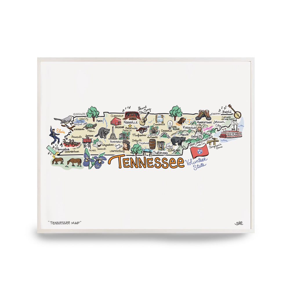 State Map Print