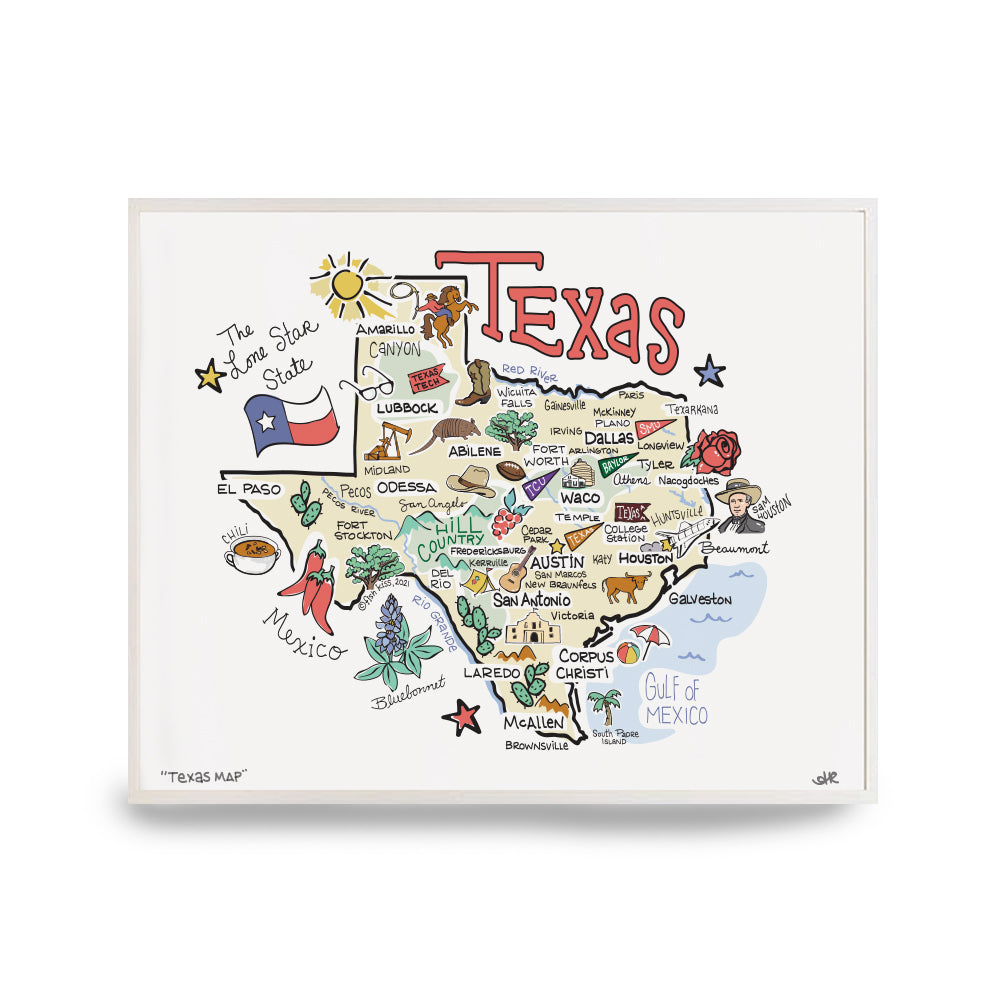 State Map Print