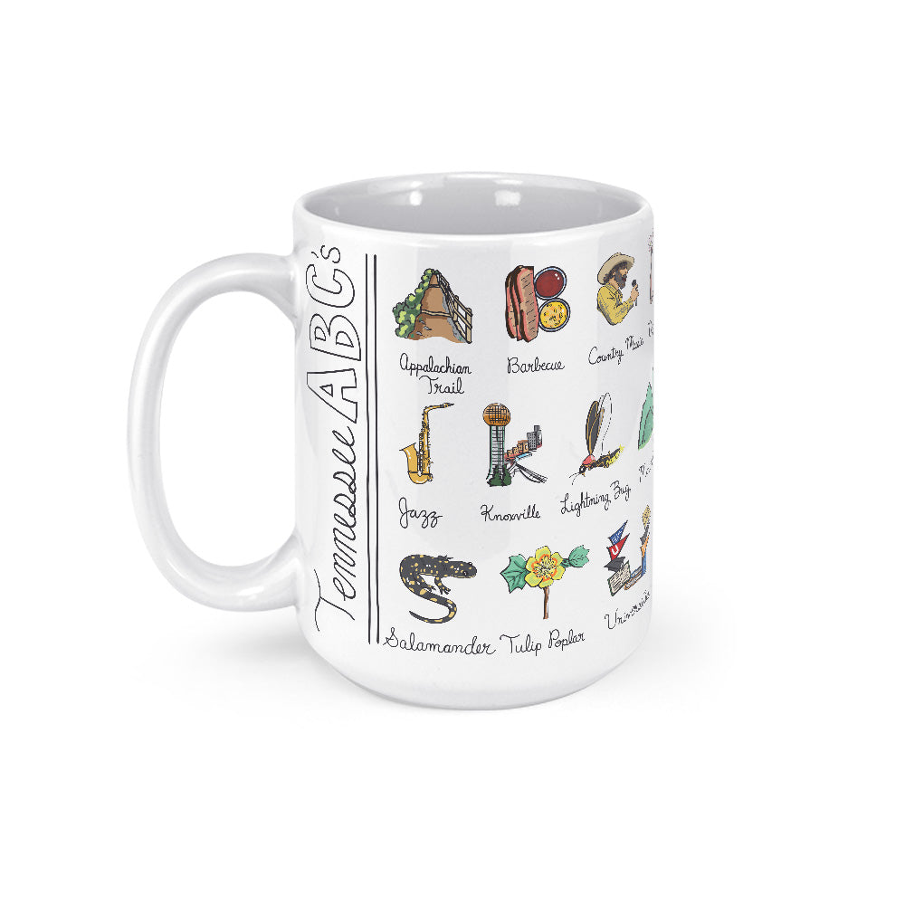 Tennessee Alphabet Mug