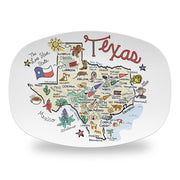 Texas Map Platter