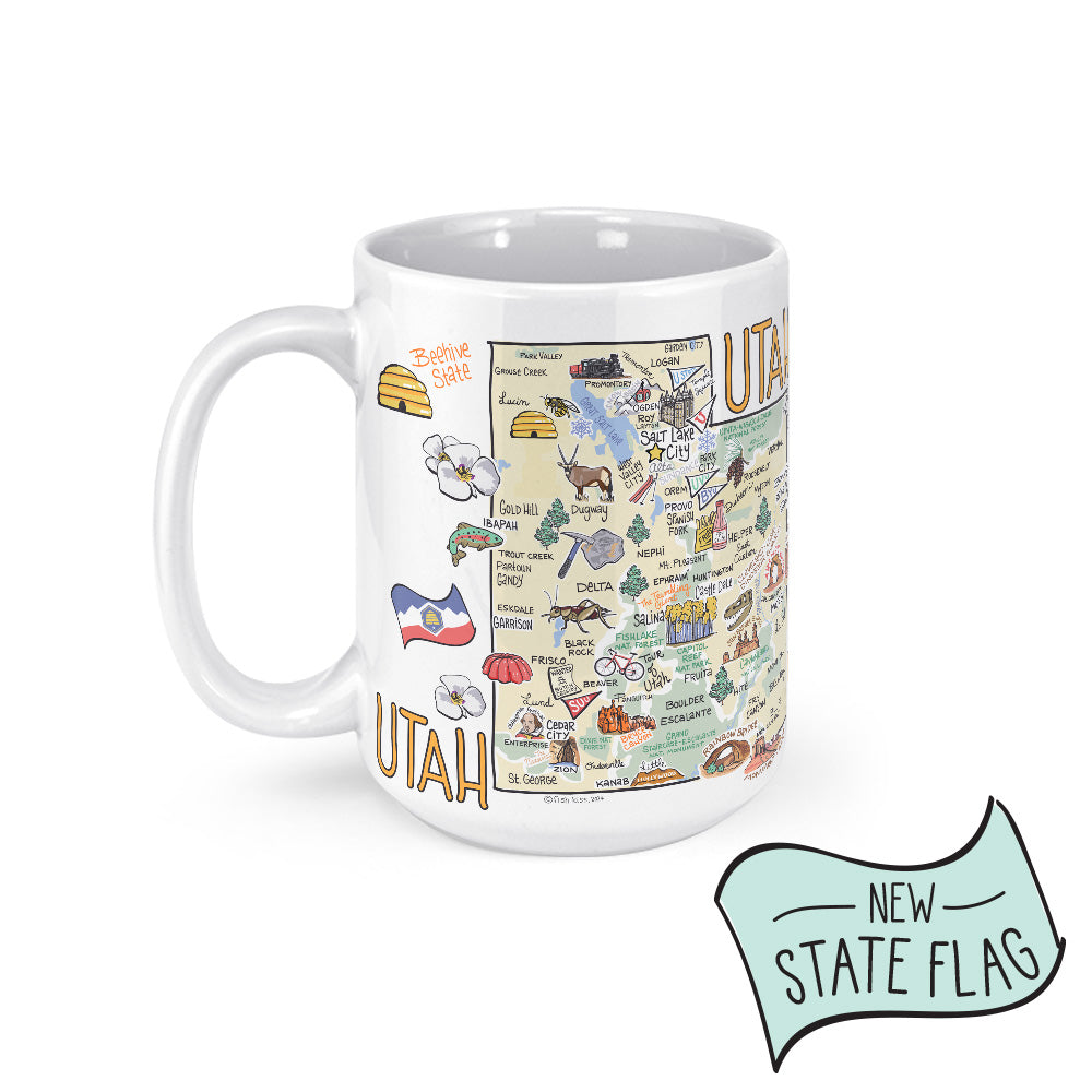 Utah Map Mug