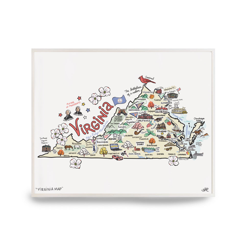 State Map Print