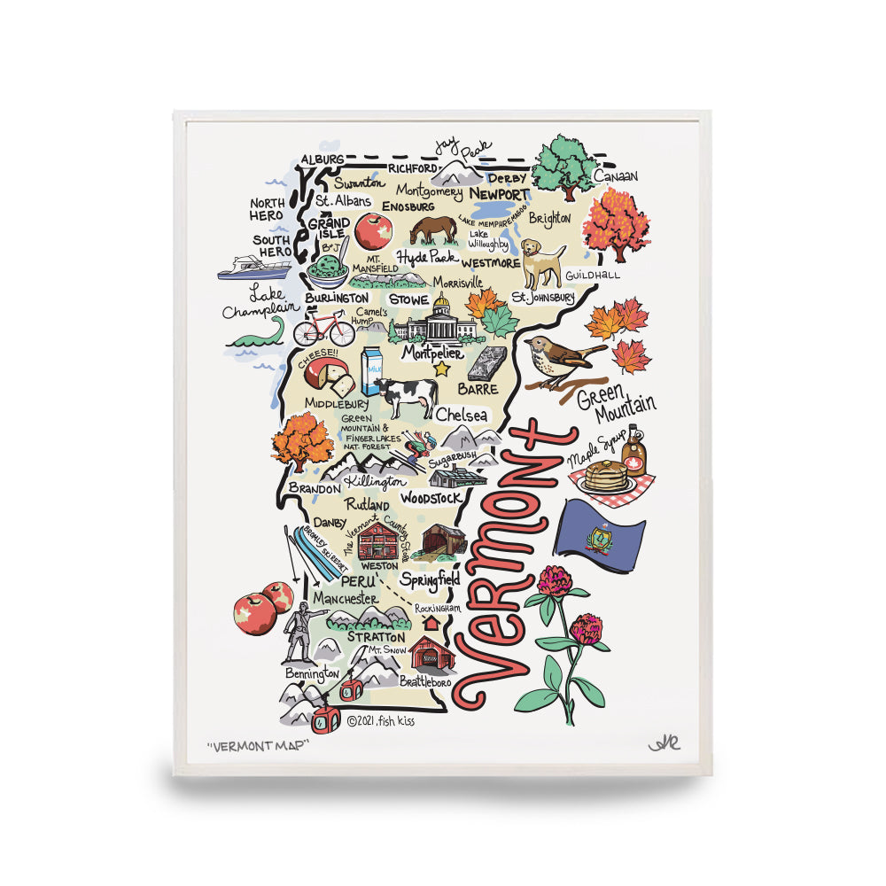 State Map Print